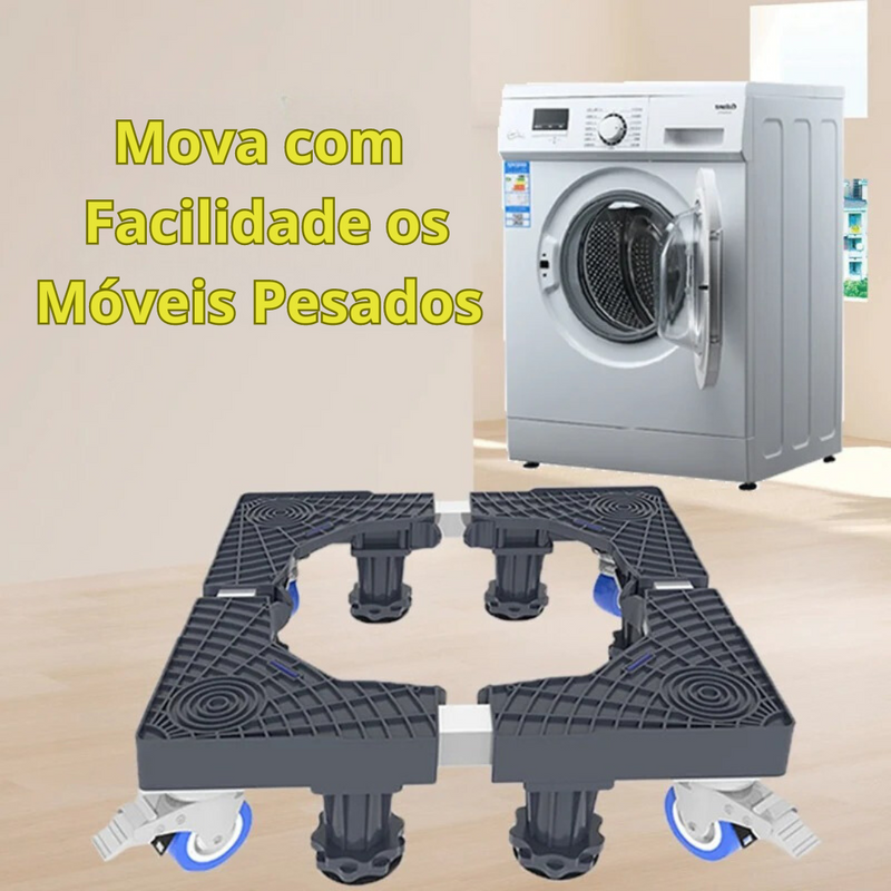 Suporte Base com Rodas para Mover Móveis Pesados